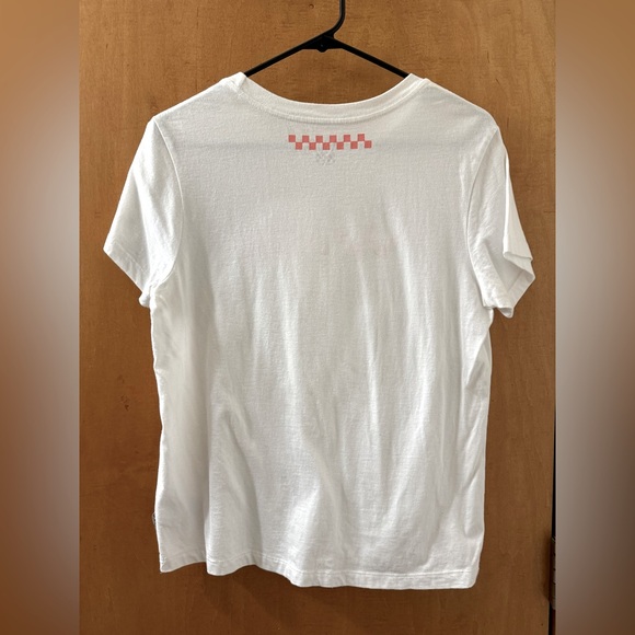 Vans white T-shirt with scoopneck - Picture 5 of 5